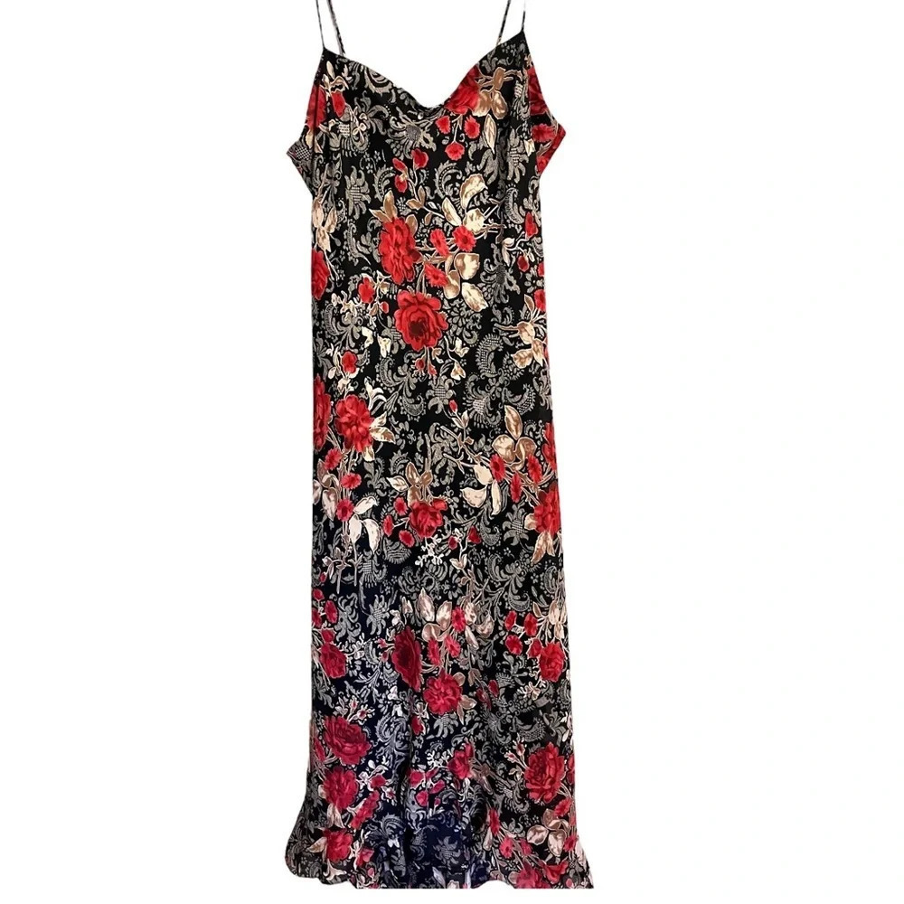 Jessica Floral Print Formal Dress